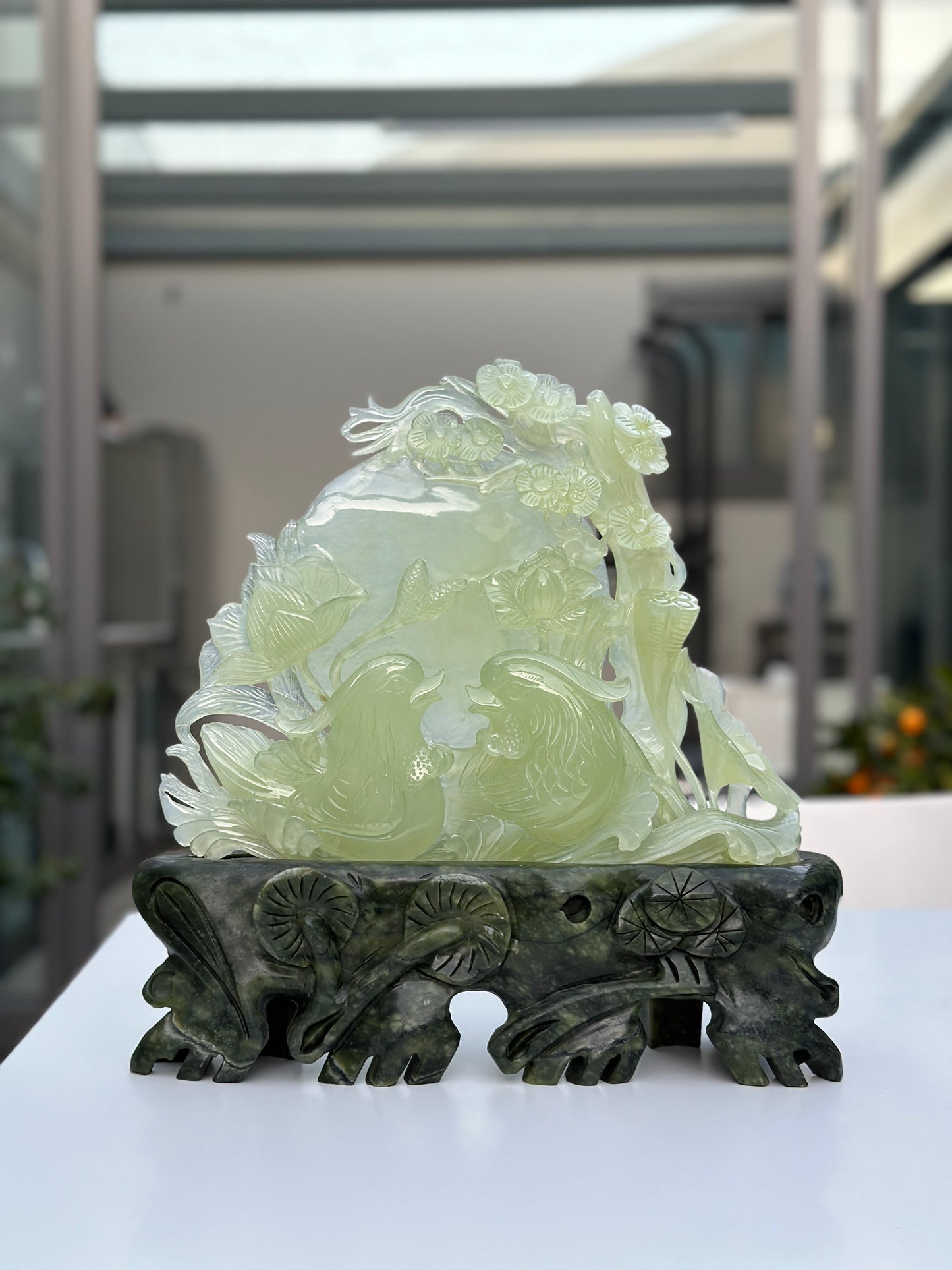 Eternal Love: Jade Sculpture of the Traditional Chinese Biyi Bird