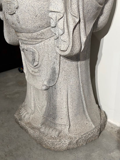 Traditional Chinese Happy Buddha Stone Statue