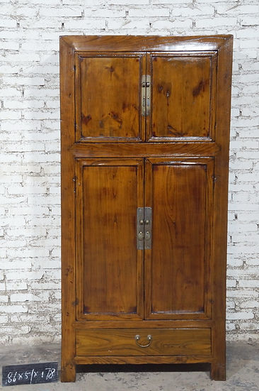 Traditional Chinese Tall Simple Cabinet (T1-1980)