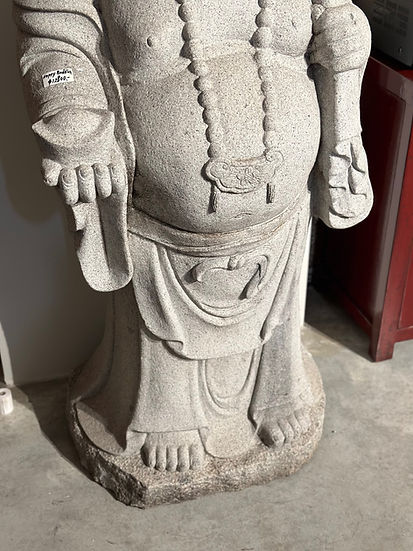 Traditional Chinese Happy Buddha Stone Statue