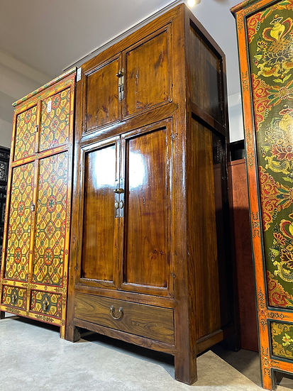 Traditional Chinese Tall Simple Cabinet (T1-1980)