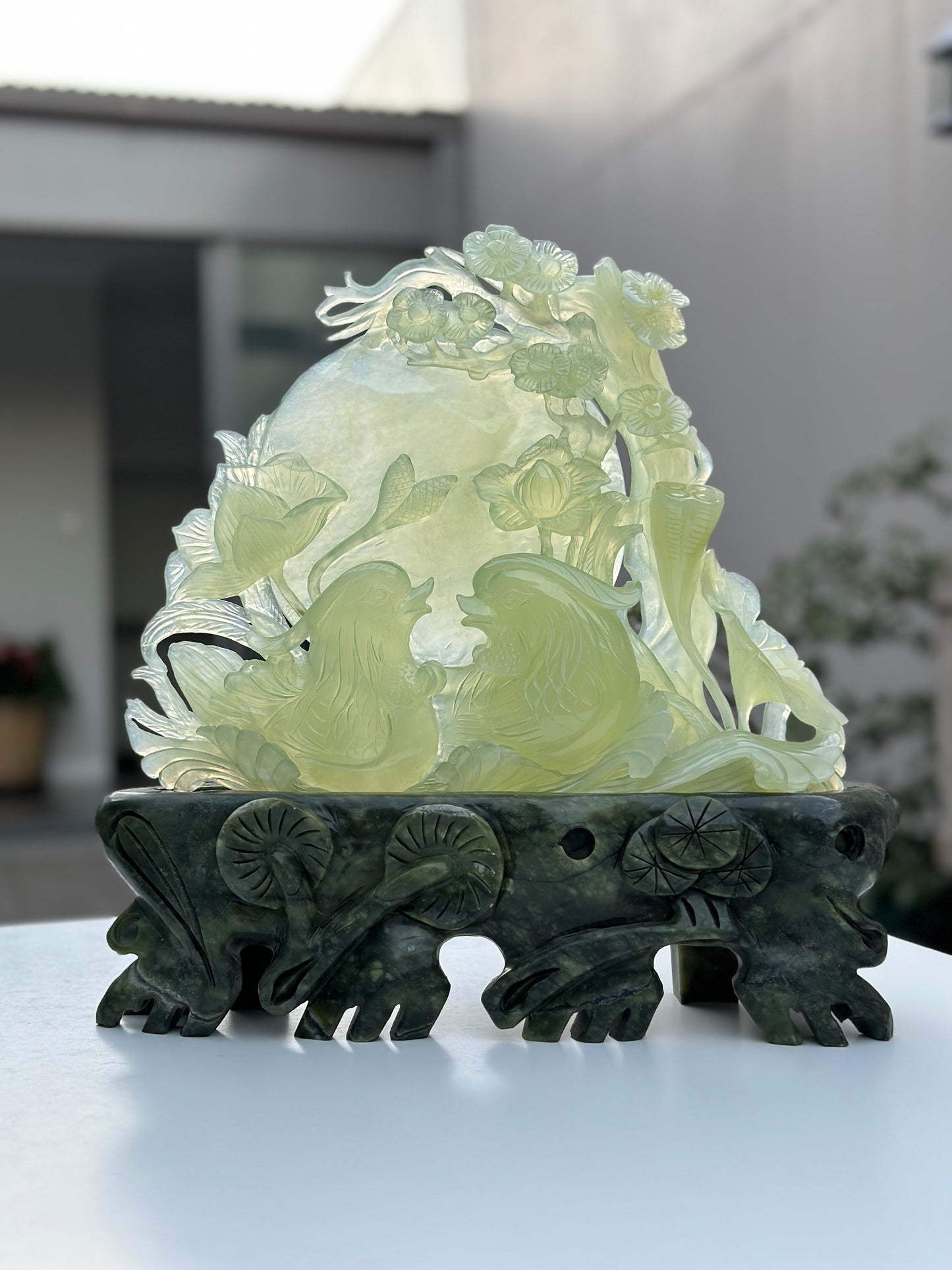 Eternal Love: Jade Sculpture of the Traditional Chinese Biyi Bird