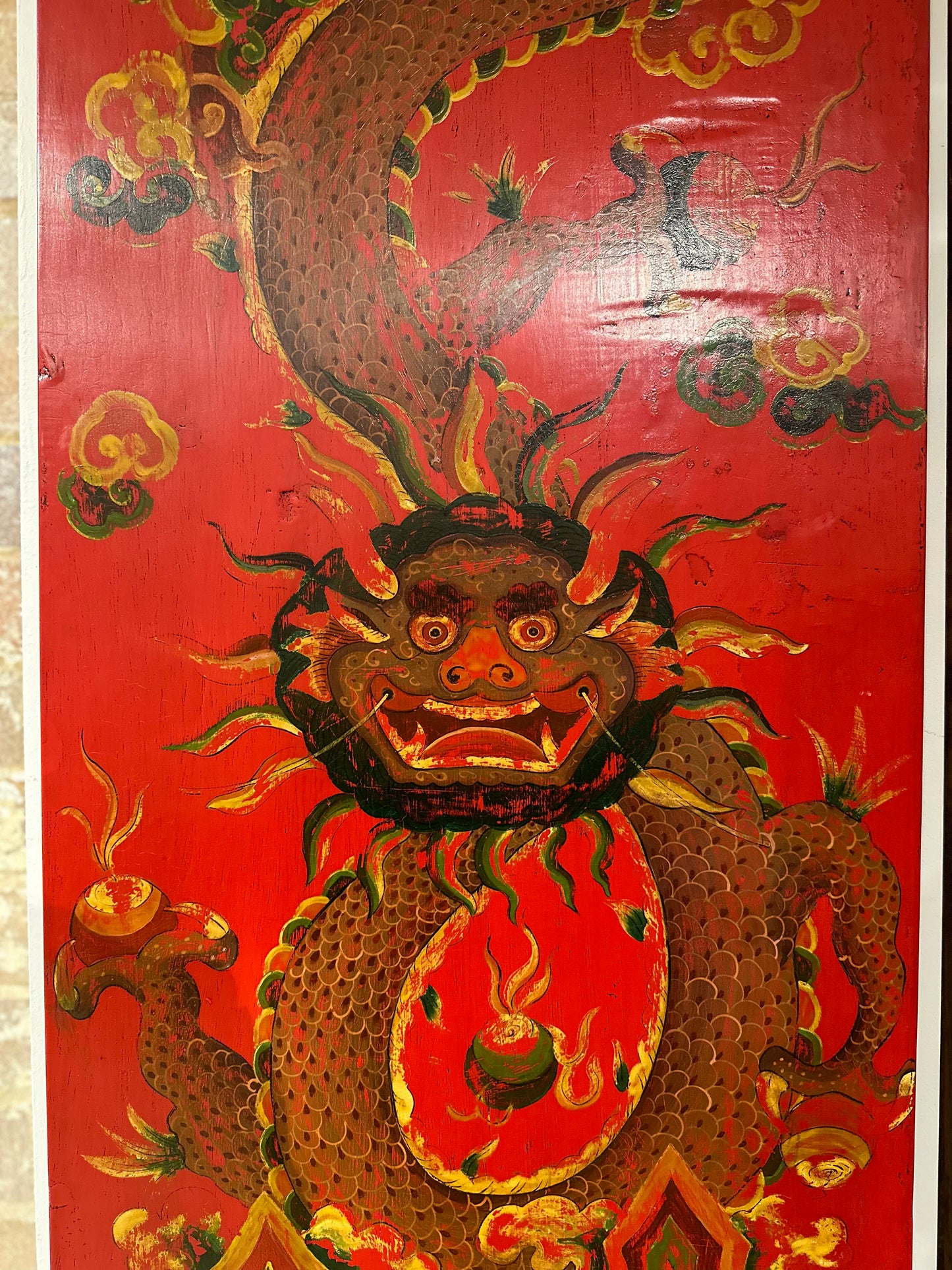 Traditional Chinese Dragon Art Wall Panel