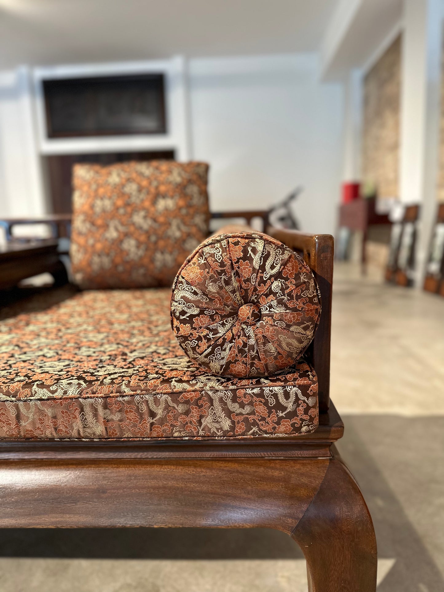 Traditional Chinese Rosewood Daybed