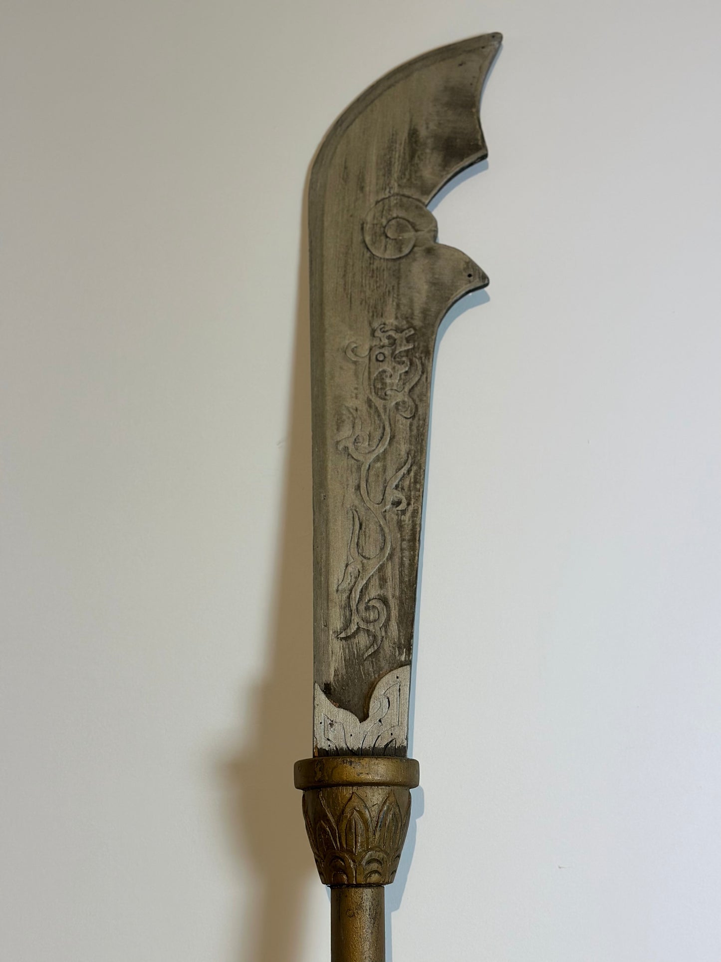 Wooden Traditional Chinese Battle Polearm Weapons